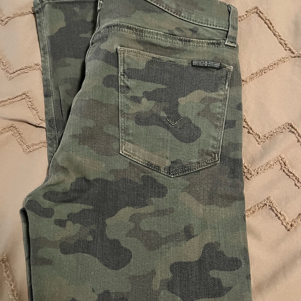 Hudson camouflaged skinny Jean